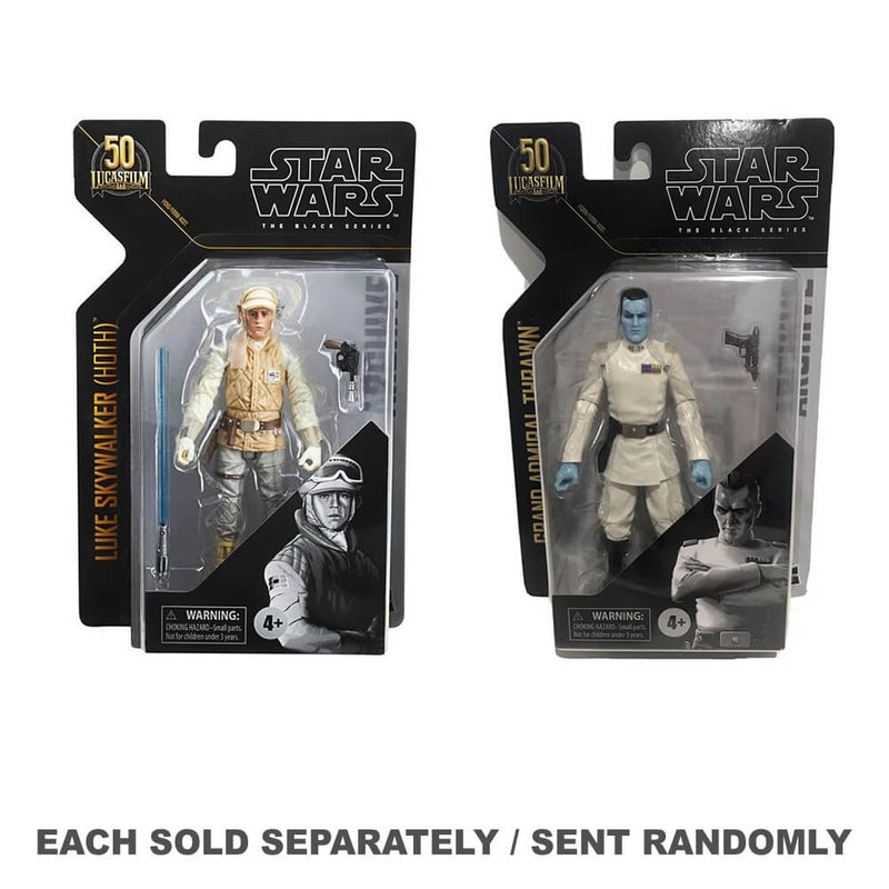  Figuras Star Wars S3 Black Series de 6" (1 pieza estilo aleatorio)