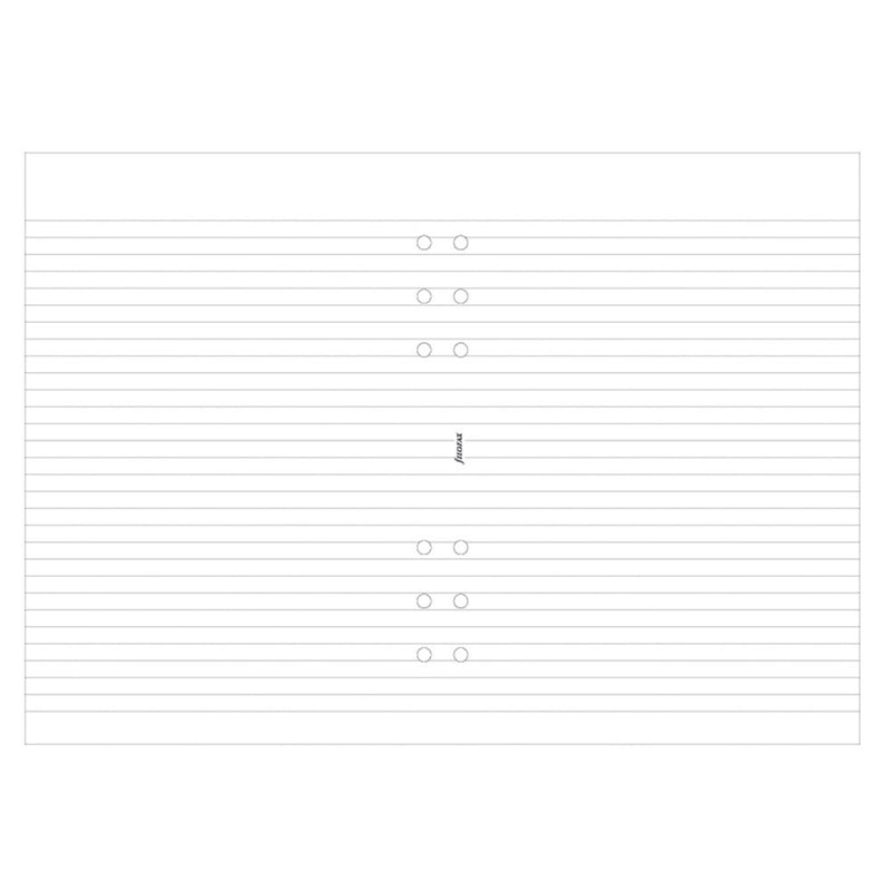 Filofax A5 Lined Notepad Refill 50pc (White)