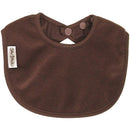 Silly Billyz Fleece Babys First Bib (Chocolate)