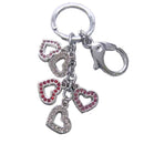 Lifefx Multi Heart Diamante Keyring
