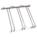 Bartender Glass Stemware Rack 28cm (Chrome)
