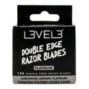 L3VEL3 Double Edge Razor Blades 100pc