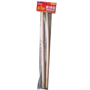 Penca de pájaro de madera 2pk