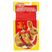 Living World Dwarf Rabbit Adjustable Harness & Lead Set 4ft