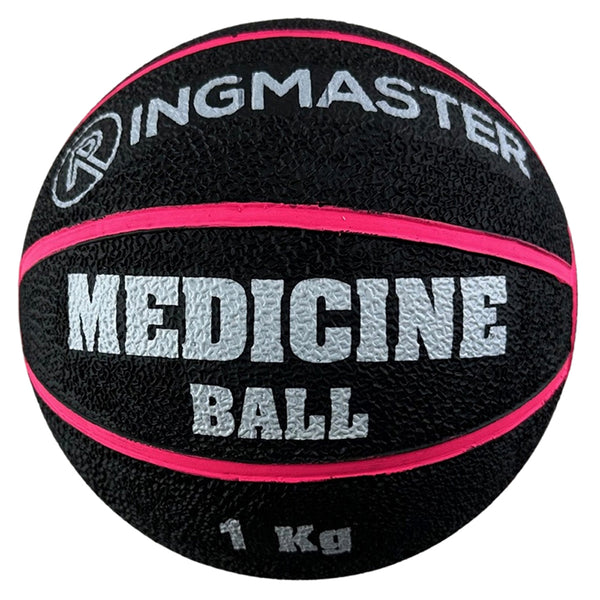 Ringmaster Medicine Ball 1kg (Black/Pink)