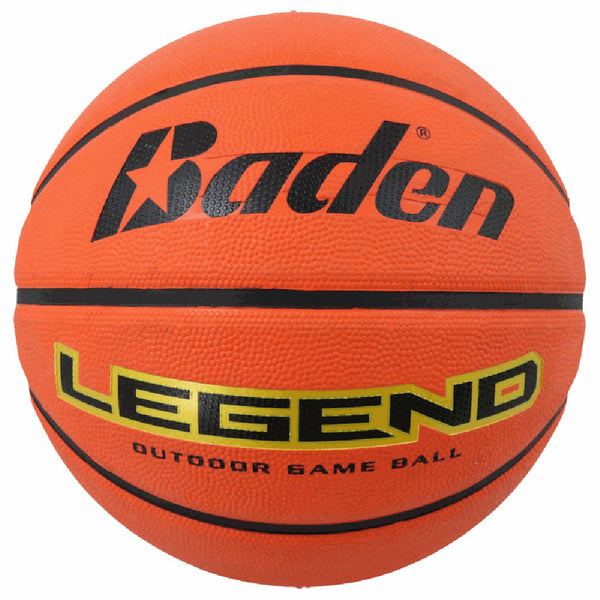 Baden Rubber Legend Basketball Size 7 (Orange)