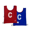 Alliance Senior Reversible Netball Bib Set (Red/Blue)