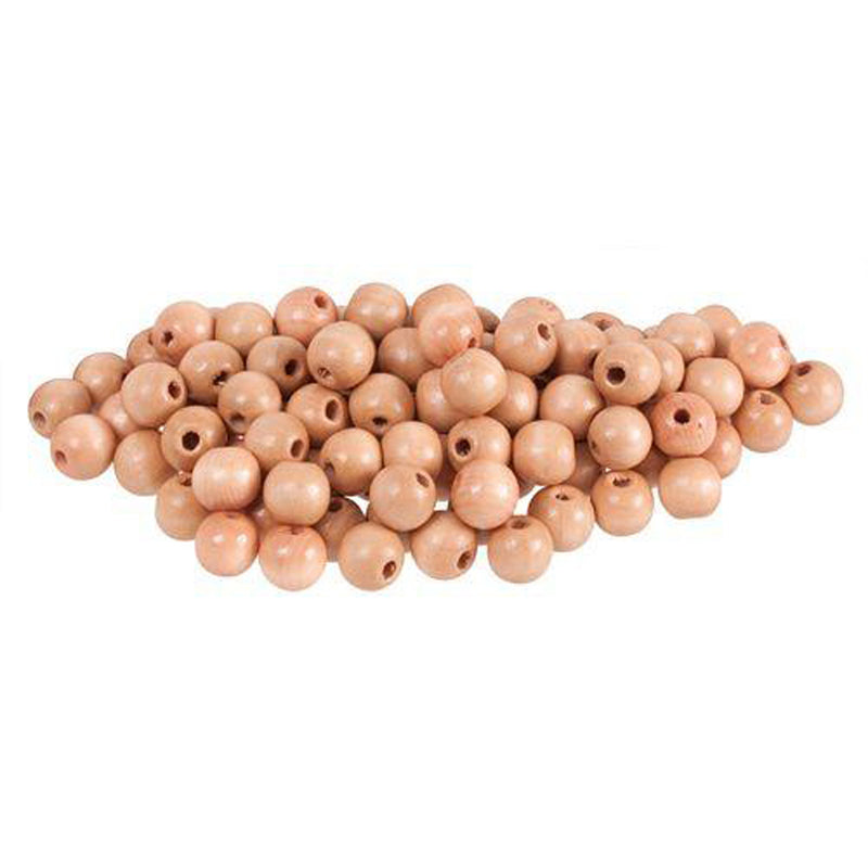 Round Wooden Beads 12mm 100pk
