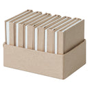 Kraft Mini Notebooks 12pcs (7.5x7.5cm)