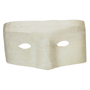 Papier Mache Half Face Mask