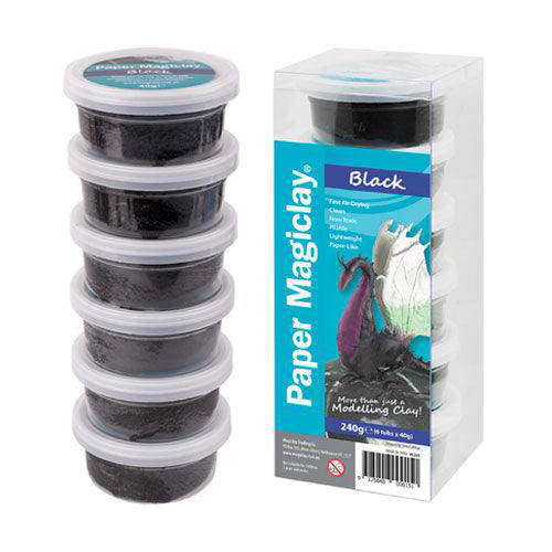 Paper Magiclay 240g (Black)