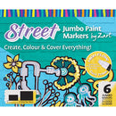 Street Paint Marker 15mm 6pk (Gold/Silver)