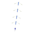  Avance del cebo volador de 4 bahías