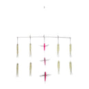  Barra Teaser con 8 Calamares y 3 Pájaros 90cm