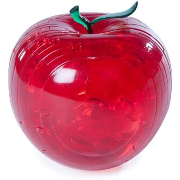 3D Crystal Puzzle Red Apple