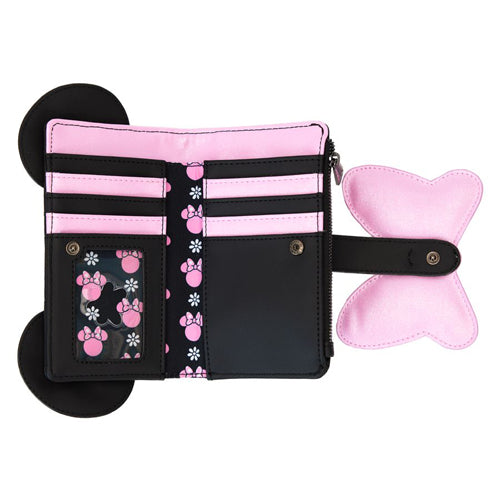 Disney Minnie Floral Rock the Dots Flap Wallet