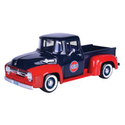 Gulf Collection 1956 Ford F-100 Pickup w/ Gulf Livery 1:24
