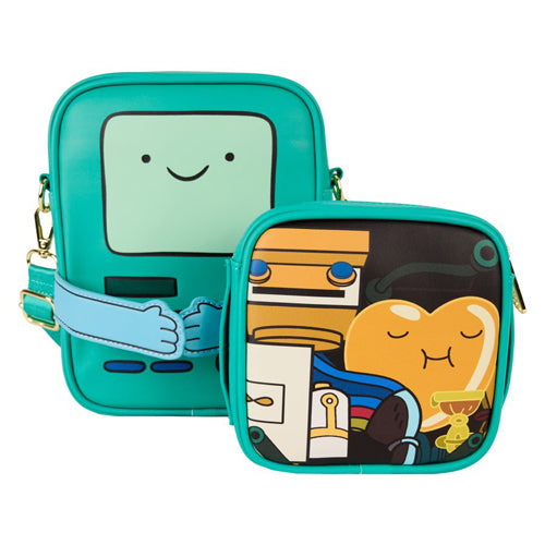 Adventure Time Bmo Crossbuddies Bag with Detachable Coin Bag