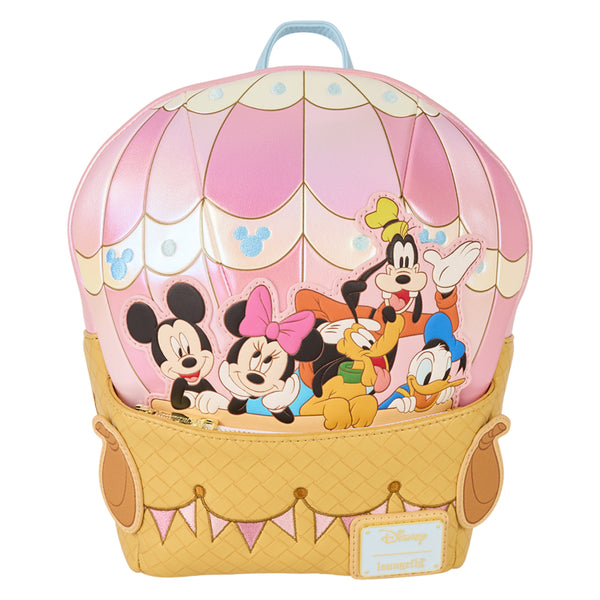 Mickey & Friends Figural Hot Air Balloon Mini Backpack