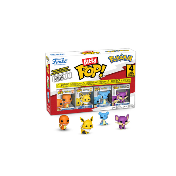 Pokemon Charmander Bitty Pop! 4-Pack