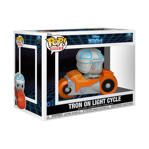 Tron with Cycle Pop! Vinyl Ride