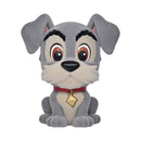 Lady & the Tramp Tramp Flocked Figural PVC Money Bank