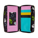 Nightmare Before Christmas Sally Outfit Zip Around Wallet