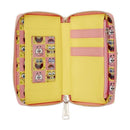 SpongeBob & Patrick Star Checkered Zip Around Wallet