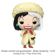 101 Dalmatians (1991) Cruella De Vil Pop! Vinyl (Chase Ships 1 in 6)