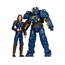 Fallout 4 T- 60 Vault Tec & Sole Survivor 7"Figure 2pk