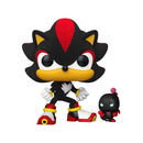 Sonic the Hedgehog Shadow w/ Dark Chao US Exc. Flocked Pop!