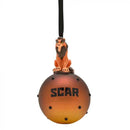 Disney Christmas Scar on Glass Bauble