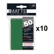 Ultra Pro PRO-Gloss Standard Deck Protector Sleeves 500pcs (Green)