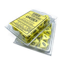 Chessex Opaque Pastel D10 Dice Set