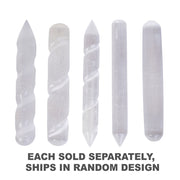 Selenite Stick Cleansing Crystal (1pc Random)