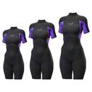 Ladies' Superstretch Springsuit 2mm (Purple/Black)