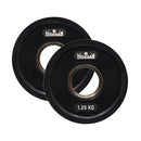 Morgan Tri-Grip Rubber Coated Olympic Weight Plates (Pair)