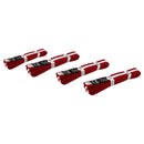 Yamasaki Coloured Martial Arts Belts with White Stripe (Red)