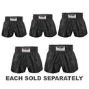 Morgan Muay Thai Shorts (Black)