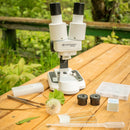 Bresser Junior Incident and Transmitted Microscope 50x