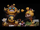  Beast Kingdom D Stage League of Legends Conjunto de Beemo y BZZZiggs