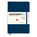 LEUCHTTURM 2024 Planificador de la semana A5 (tapa blanda)