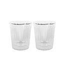  Vaso de doble pared Avanti Rigato (juego de 2)