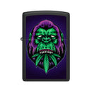  Encendedor Zippo Cannabis Black Light resistente al viento