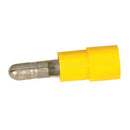 Bullet Connector 4mm 100pcs (Yellow)