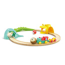 Hape Jungle Animals Railway Set