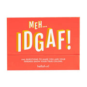 IDGAF! Party Card Game