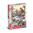 Clementoni Impossible Puzzle Robin and Holly Bushes 1000pcs