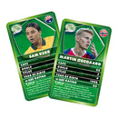 World Football Stars Green Top Trumps Card Game