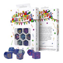 Happy Birthday Streamers Dice Set